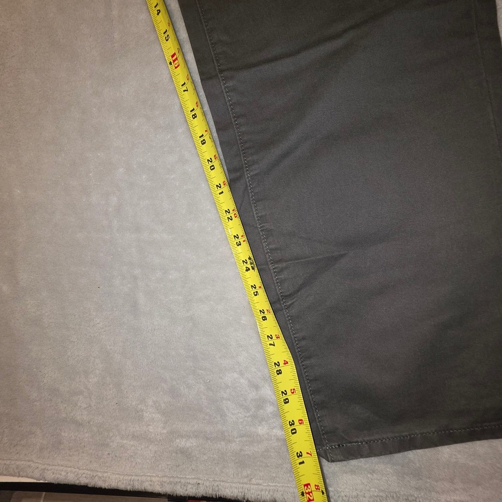 Dockers Mens Straight Fit Chinos Pants Gray Size 38x32 Cotton Casual Comfort - Picture 5 of 9